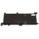 Батарея для ноутбука ASUS X556 / 7.6V 4840mAh (38Wh) BLACK ORG (C21N1509)
