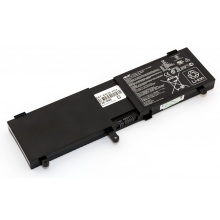 Батарея для ноутбука ASUS N550 G550 Q550 / 15.0V 4000mAh (59Wh) BLACK ORG (C41-N550)