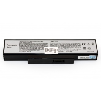 Батарея для ноутбука ASUS A72 A73 K72 K73 N71 N73 X77 X7A X7B X7C, PRO 7B 7C 7D / 10.8V 4400mAh (57Wh) BLACK OEM (A32-K72)