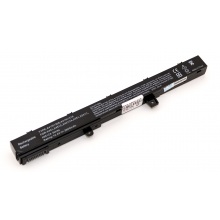 Батарея для ноутбука ASUS VivoBook D450 D550 F551 P551 R512 X451 X551 / 14.4V 2600mAh (37Wh) BLACK OEM (A31N1308)