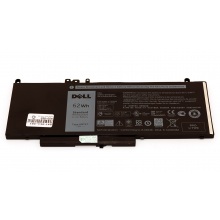 Батарея для ноутбука DELL Latitude E5250 E5450 E5550 E5270 E5470 E5570 Precision 3510 / 7.6V 7750mAh (62Wh) BLACK ORG (6MT4T)
