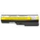 Батарея для ноутбука LENOVO 3000 G430 G450 G455 G530 G550 G555 N500, IdeaPad B460 B550 G430 G450 G455 G530 G550 G555 V450 V460 Y430 Z360 / 11.1V 5200mAh (57Wh) BLACK OEM (L08N6Y02)
