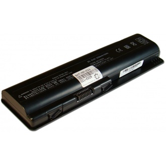 Батарея для ноутбука HP Presario CQ40 CQ45 CQ50 CQ60 CQ61 CQ70 CQ71, HDX16-1000, Pavilion DV4-1000 DV5-1000 DV6-1000 DV6-2000 DV6-3000 / 10.8V 5200mAh (56Wh) BLACK OEM (HSTNN-IB79)
