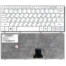 Клавіатура для ноутбука ACER Aspire One 721 751 752 753 772 1410 1551, TimeLine 1810 1830T, Ferrari One 200 WHITE RU