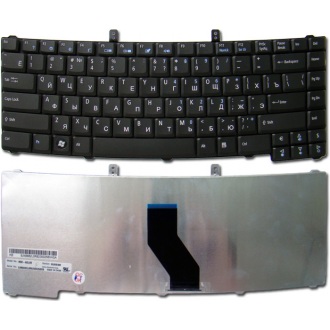 Клавіатура для ноутбука ACER TravelMate 4320 4520 4720 4730G 5220 5230 5310 5320 5520G 5710G 5720 7320 7520 7720G BLACK RU