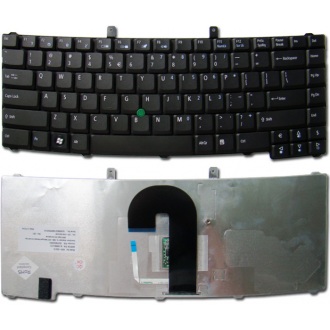 Клавиатура для ноутбука ACER TravelMate 6452 6490 6492 6493 6552 6592 6592G 6593 6593G BLACK US (с поинтстиком)