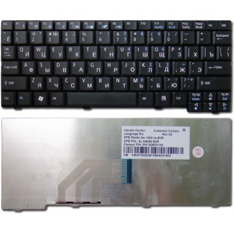 Клавиатура для ноутбука ACER Aspire One 531 A110 A150 D150 D250 ZG5, eMachines 250 BLACK RU