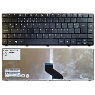 Клавіатура для ноутбука ACER Aspire 3410T 3810T 3820T 4410T 4552 4736 4740 4810T 5940 eMachines D440 D528 D640 D730 BLACK US