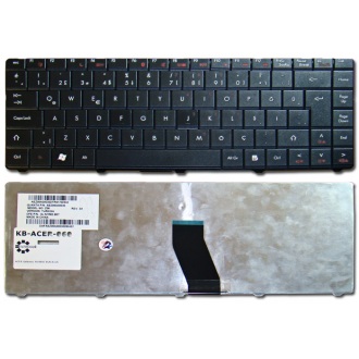 Клавіатура для ноутбука ACER Aspire 4732, eMachines D520 D525 D720 D725 D730 / Gateway NV4000 NV4005 NV4800 / Packard Bell Butterfly S BLACK US