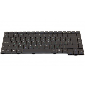 Клавиатура для ноутбука ASUS F2 F2F F2H F2Hf F2J F2Q F2T F3 F3E F3H F3G F3J F3Ja F3Jc F3Jm F3K F3L F3M F3Q F3Tc T11 T11F BLACK RU (шлейф 24-pin)