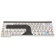 Клавіатура для ноутбука ASUS A9R A9T X50 X51 X58 Z94 BLACK RU