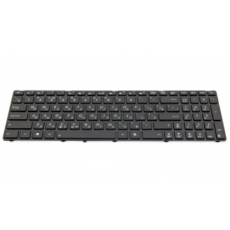Клавиатура для ноутбука ASUS F52 F90 K50 K60 K61 K62 K70 K72 P50 X5AC X5DI X66 BLACK FRAME BLACK RU