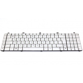 Клавіатура для ноутбука ASUS N55 N55SF N55SL N75 N75SF N75SL SILVER RU
