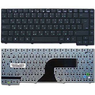 Клавиатура для ноутбука ASUS A3A A3E A3H A3V A4 A4000 A7 F5 M9 R20 X50VL Z8 Z8000 BLACK RU