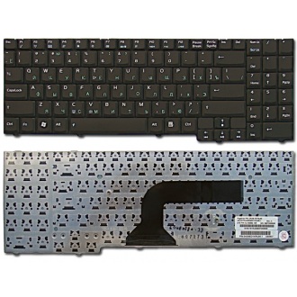 Клавиатура для ноутбука ASUS A7U G50 G70 M50 M70 X55 X57 X71 BLACK RU