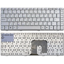 Клавиатура для ноутбука ASUS F6 F6A F6H F6S F6V F9 F9D F9E F9F F9J F9S, Lamborghini VX3 SILVER RU