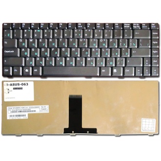 Клавиатура для ноутбука ASUS F80 F81 F83 X82 X85 X88 BLACK RU
