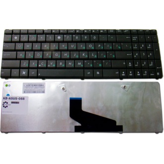 Клавіатура для ноутбука ASUS A53T A53U A53Z K53B K53T K53U K53Z K73BR K73BY K73T X53B X53T X53U X53Z X73B X73TA X73TK BLACK RU