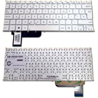 Клавіатура для ноутбука ASUS VivoBook S200 S200E Q200 Q200E X201 X201E X202 X202E X205T E200H E200HA F201 F201E F202 F202E R200 R200E WHITE US