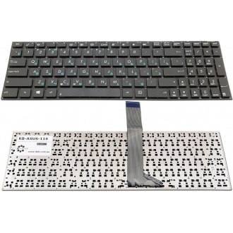 Клавіатура для ноутбука ASUS A56 A553M A555L F551CA F551M F553M F555L K56C R505C R512 R515M R556L S56 X502 X503M X503SA X551CA X551M X553M X554L X555L VivoBook V500C V550C S500C S550C BLACK RU
