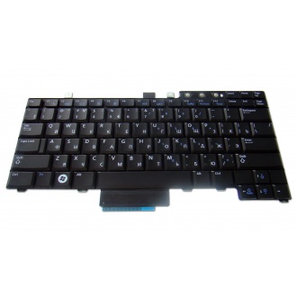 Клавіатура для ноутбука DELL Latitude E5300 E5400 E5500 E6400 E6410 E6500 E6510, Precision M2400 M2500 M4200 M4400 M4500 BLACK RU