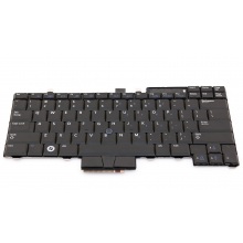 Клавиатура для ноутбука DELL Latitude E5300 E5400 E5500 E6400 E6410 E6500 E6510, Precision M2400 M2500 M4200 M4400 M4500 BLACK US (с поинтстиком)