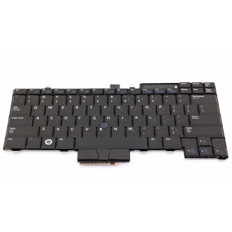 Клавиатура для ноутбука DELL Latitude E5300 E5400 E5500 E6400 E6410 E6500 E6510, Precision M2400 M2500 M4200 M4400 M4500 BLACK US (с поинтстиком)