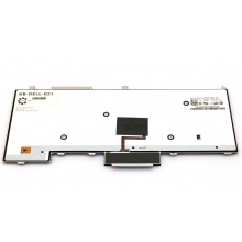 Клавіатура для ноутбука DELL Latitude E4300 BLACK US BackLight (з пойнтстіком)