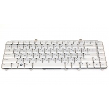 Клавіатура для ноутбука DELL Inspiron 1420 1520 1521 1525 1526 1530 1540 1545, Vostro 500 1400 1500, XPS M1330 M1420 M1520 M1521 M1525 M1530 SILVER RU