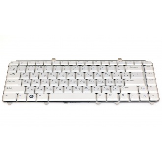 Клавіатура для ноутбука DELL Inspiron 1420 1520 1521 1525 1526 1530 1540 1545, Vostro 500 1400 1500, XPS M1330 M1420 M1520 M1521 M1525 M1530 SILVER RU
