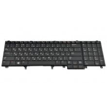 Клавиатура для ноутбука DELL Latitude E5520 E5530 E6520 E6530 BLACK RU BackLight (с поинтстиком)