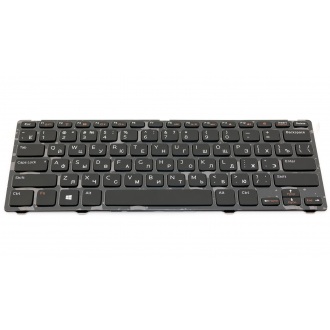 Клавіатура для ноутбука DELL Inspiron 13Z 5323, Inspiron 14Z 5423, Vostro 3360 BLACK RU