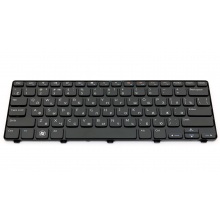Клавіатура для ноутбука DELL Inspiron Mini 1120 1121 1122 M101 M101z M102 M102z BLACK РАМКА BLACK RU