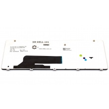 Клавіатура для ноутбука DELL Inspiron Mini 1120 1121 1122 M101 M101z M102 M102z BLACK РАМКА BLACK RU