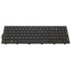 Клавіатура для ноутбука DELL Inspiron 15-3000 Series 3541 3542, 15-5000 Series 5542 5545 5547 5548 5551 5555 5558, 17-5000 Series 5748 5749 5755 5758 5759, Latitude 3550, Vostro 3546 BLACK РАМА BLACK US