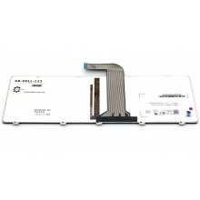 Клавіатура для ноутбука DELL Inspiron 3520 5520 7520 M4040 M4110 M5040 M5050 N4050 N4110 N5040 N5050, Vostro 1440 1450 1540 1550 2520 3350 3450 3460 3550 3555 3560 V131 BLACK FRAME BLACK RU BackLight