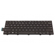 Клавіатура для ноутбука DELL Inspiron 3441 3442 3443 5442 5443 5445 5447 5448 5451 Vostro 3449 3458 3459 BLACK РАМКА BLACK US