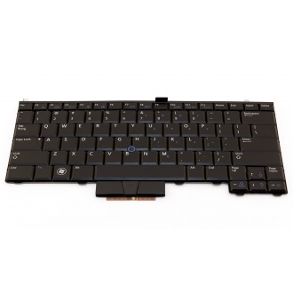 Клавіатура для ноутбука DELL Latitude E4310 BLACK US BackLight (з пойнтстіком)