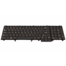 Клавиатура для ноутбука DELL Latitude E5520 E5530 E6520 E6530 BLACK US (с поинтстиком)