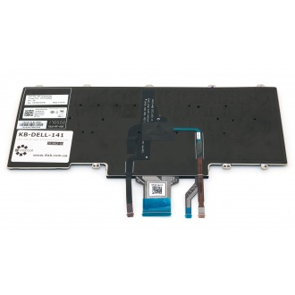 Клавіатура для ноутбука DELL Latitude E5450 E7450 E5470 E7470 BLACK US BackLight (з пойнтстіком)