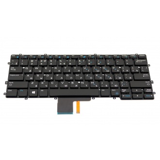 Клавіатура для ноутбука DELL Latitude 7370 E7370 BLACK RU BackLight
