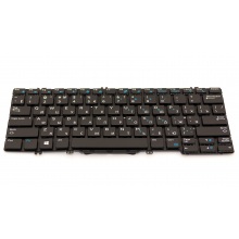 Клавіатура для ноутбука DELL Latitude 5280 5289 2-in-1 7280 7290 7380 7389 7389 2-in-1 7390 7390 2-in-1 BLACK RU BackLight