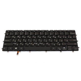 Клавіатура для ноутбука DELL Inspiron 7347 7348 7547 7548 XPS 13 9343 9350 BLACK RU BackLight