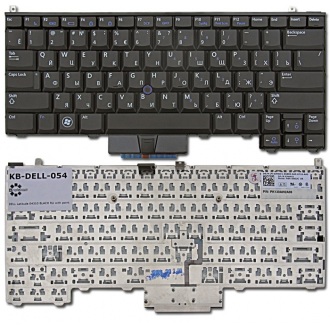 Клавиатура для ноутбука DELL Latitude E4310 BLACK RU (с поинтстиком)