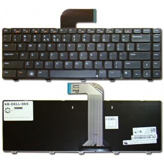 Клавиатура для ноутбука DELL Inspiron 3520 5520 7520 M4040 M4110 M5040 M5050 N4050 N4110 N5040 N5050, Vostro 1440 1450 1540 1550 2520 3350 3450 3460 3550 3555 3560 V131 BLACK FRAME BLACK BLACK FRAME BLACK US