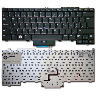 Клавиатура для ноутбука DELL Latitude E4300 BLACK US (с поинтстиком)