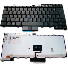 Клавиатура для ноутбука DELL Latitude E5300 E5400 E5500 E6400 E6410 E6500 E6510, Precision M2400 M2500 M4200 M4400 M4500 BLACK US BackLight (с поинтстиком)
