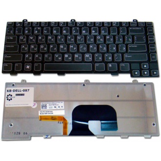 Клавіатура для ноутбука DELL Alienware M14X BLACK RU BackLight