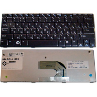 Клавіатура для ноутбука DELL Inspiron Mini 1012 1018 BLACK RU