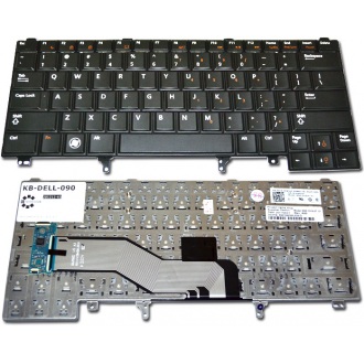 Клавиатура для ноутбука DELL Latitude E5420 E5430 E6220 E6230 E6320 E6330 E6420 E6430 BLACK US